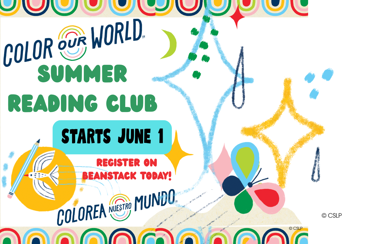 Summer Reading Club starts June 1