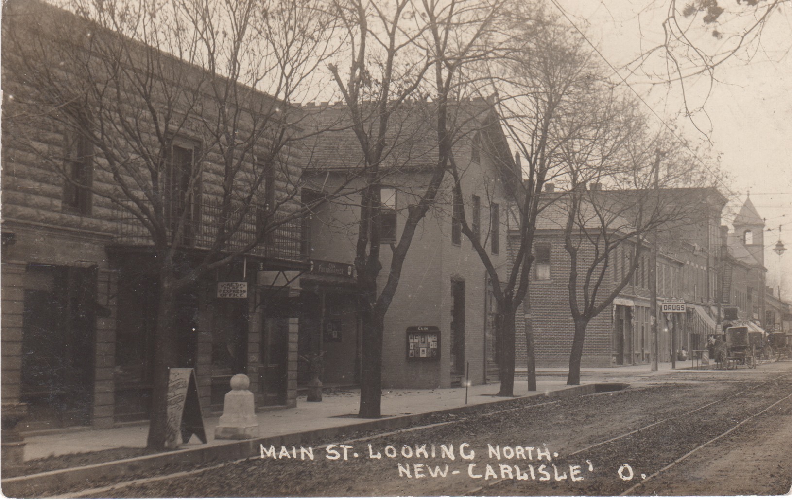 Main Street of New Carlisle Circa 1908