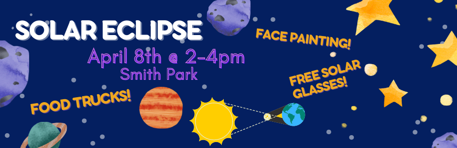 Solar Eclipse Party at Smith Park from 2 to 4